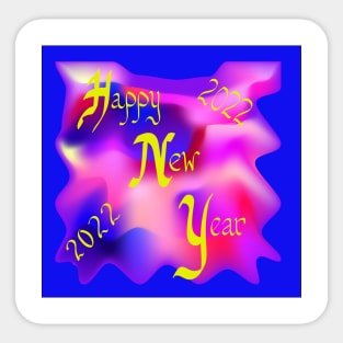 Happy New Year Sticker